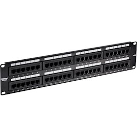 საკომუნიკაციო პანელი TRENDnet TC-P48C6 48-Port Cat 6 Unshielded Patch Panel